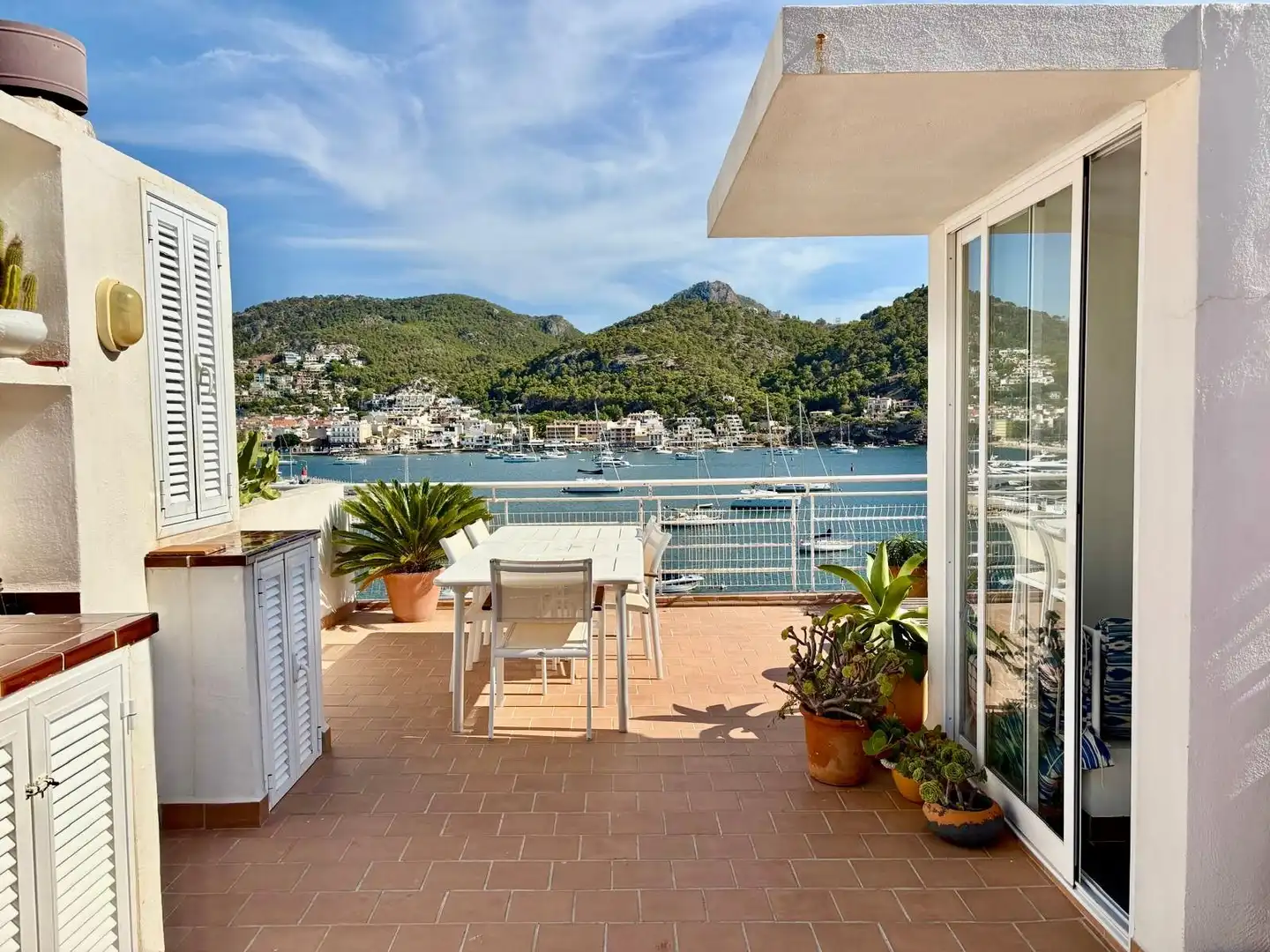 Terraza de Ático de alquiler en Andratx con Terraza, Amueblado y Alarma