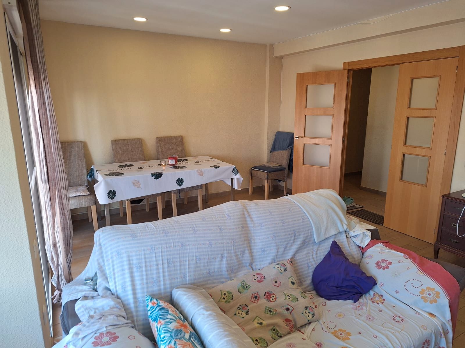 Living room of Flat for sale in San Vicente del Raspeig / Sant Vicent del Raspeig  with Air Conditioner, Oven and Balcony