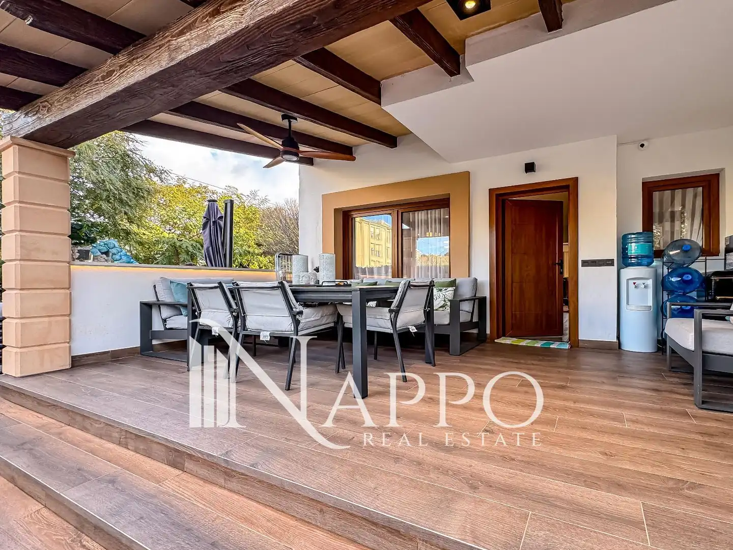 Terraza de Casa adosada en venta en Calvià con Aire acondicionado, Calefacción y Jardín privado