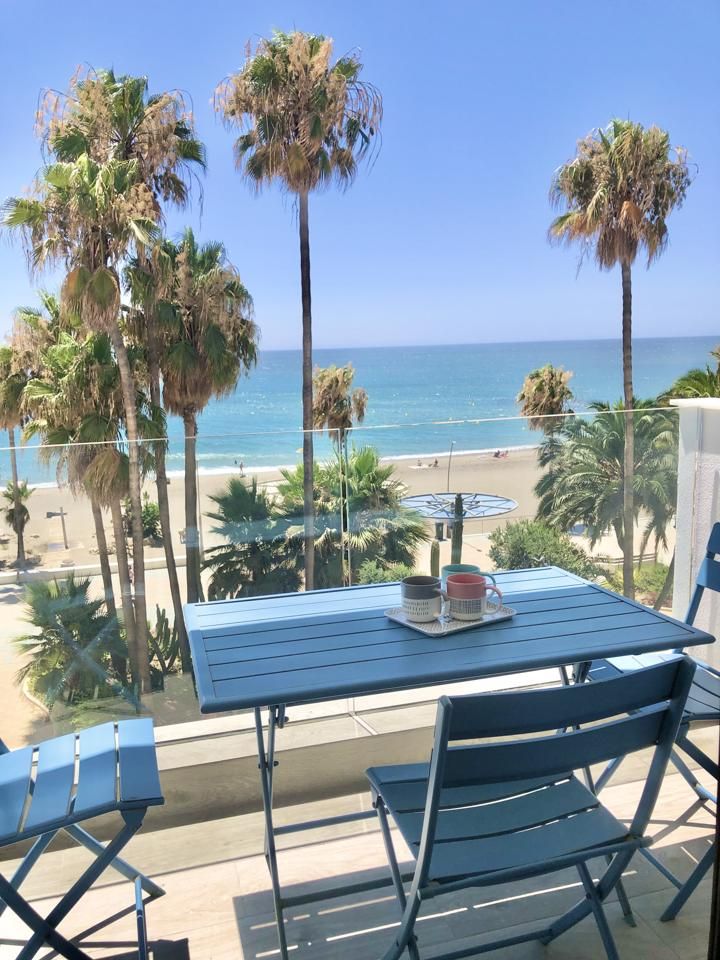 Terrace of Flat to rent in Estepona  with Air Conditioner, Terrace and Furnished
