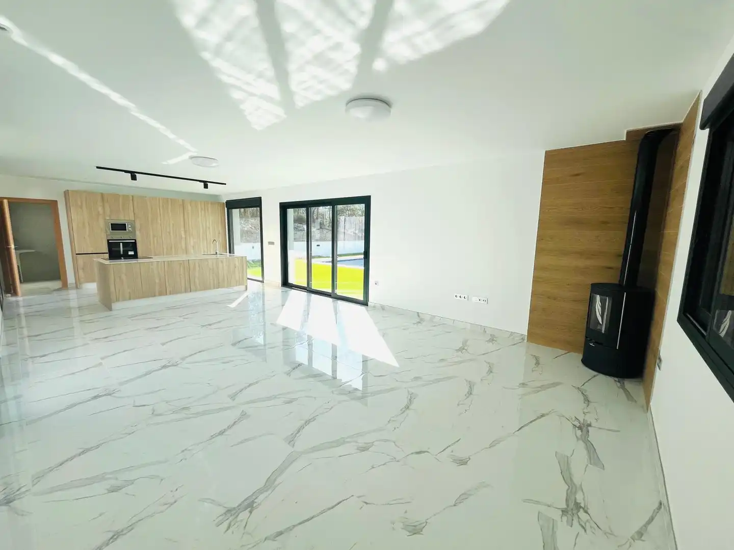 Sala de estar de Casa o chalet en venta en Lorca con Aire acondicionado, Calefacción y Jardín privado