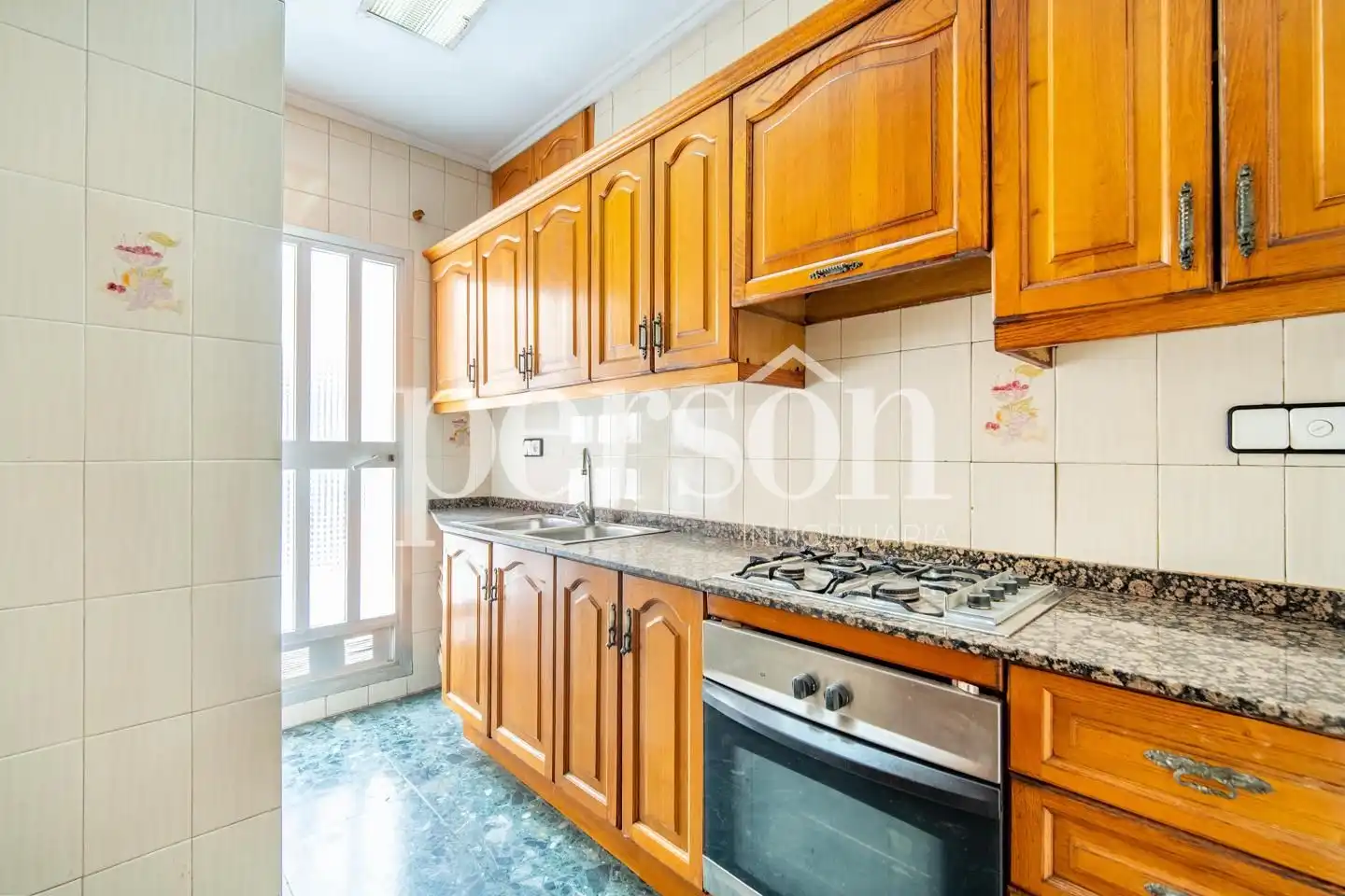 Cocina de Piso en venta en Valencia con Aire acondicionado, Terraza y Amueblado