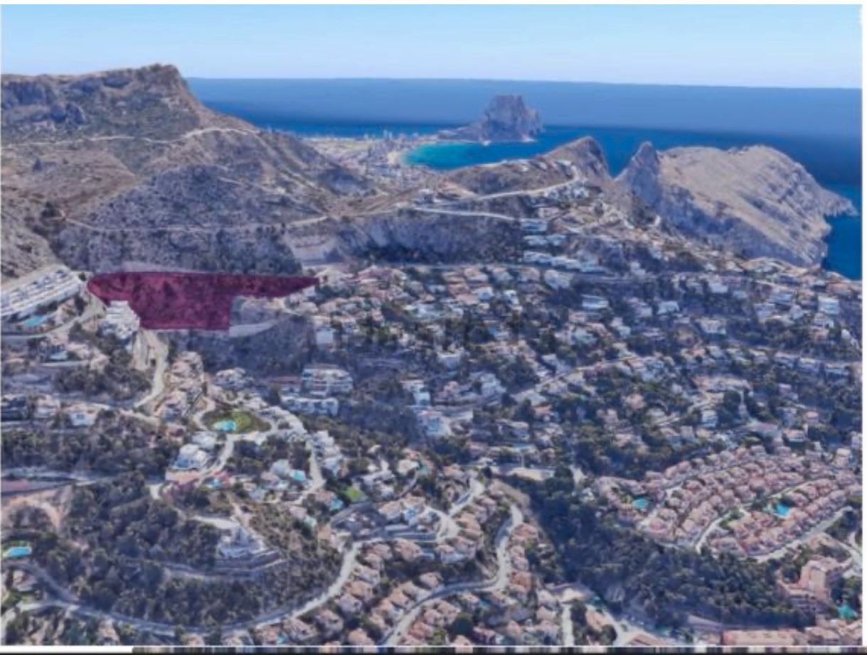 Vista exterior de Residencial en venda en Altea