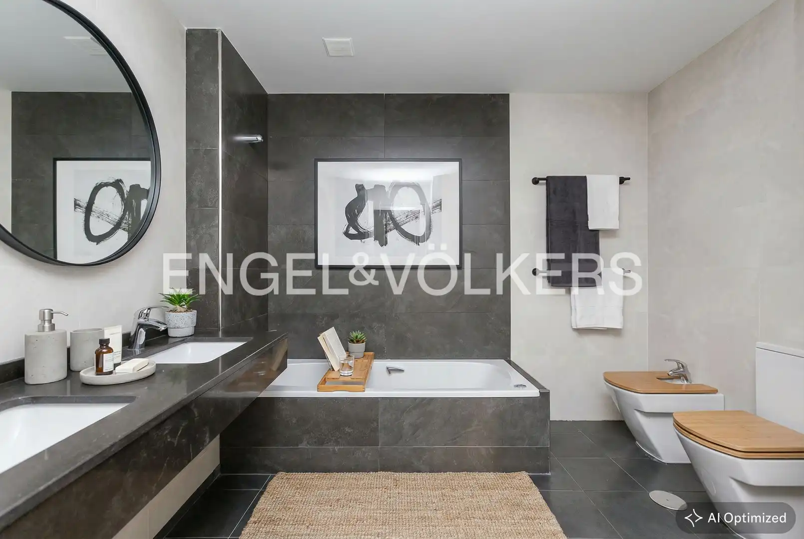 Baño de Casa o chalet en venta en Madrid con Aire acondicionado, Calefacción y Jardín privado