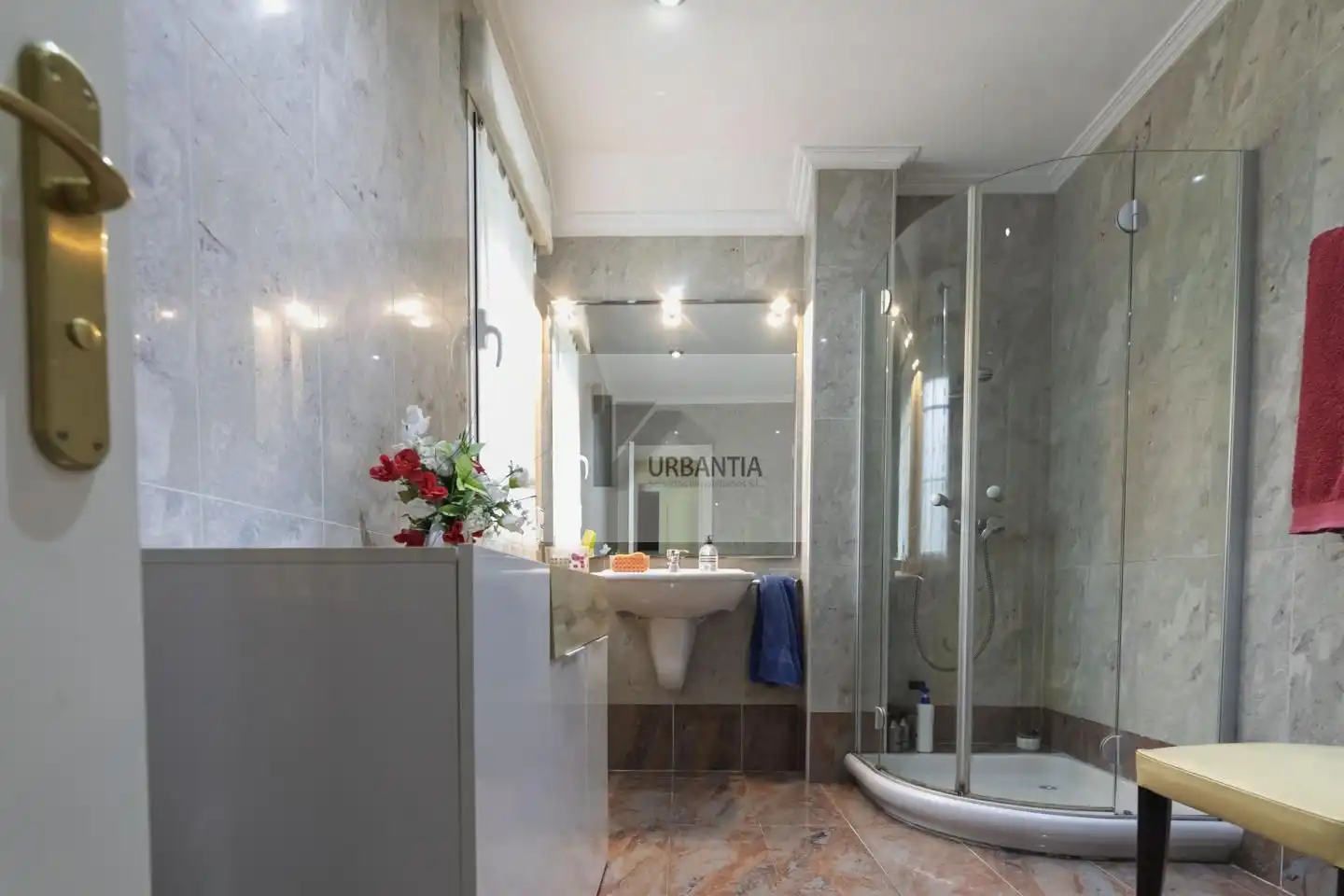 Baño de Casa o chalet en venta en Berrioplano / Berriobeiti con Aire acondicionado, Calefacción y Jardín privado
