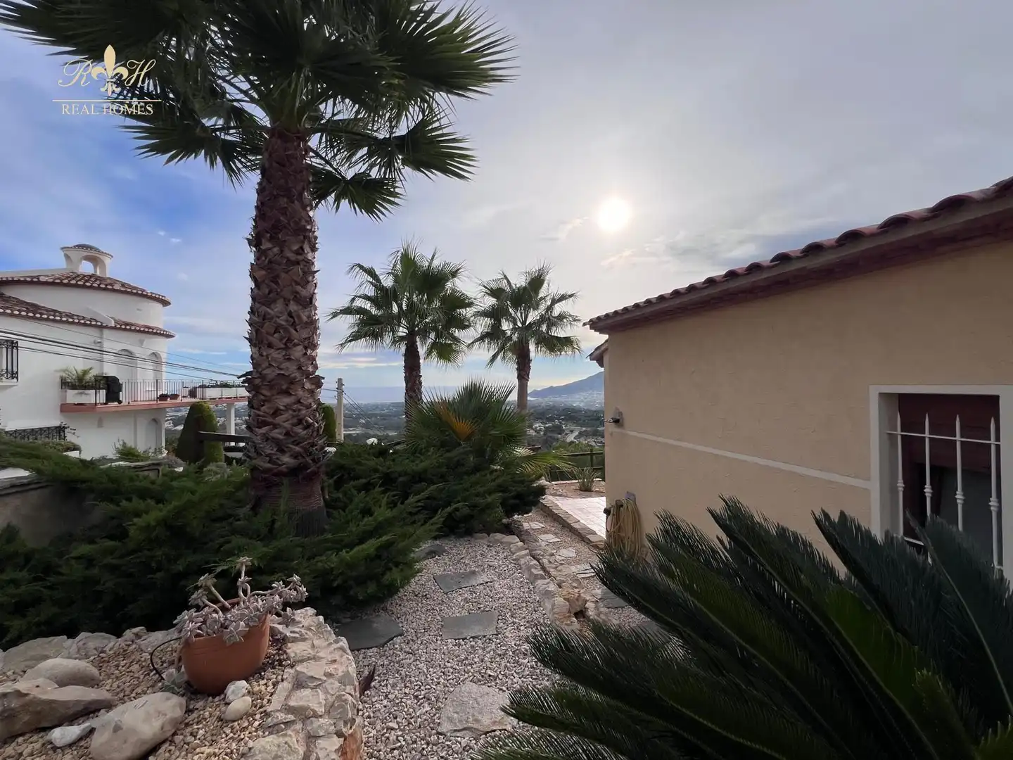 Garden of Houses for sale in L'Alfàs del Pi  with Air Conditioner, Heating and Terrace