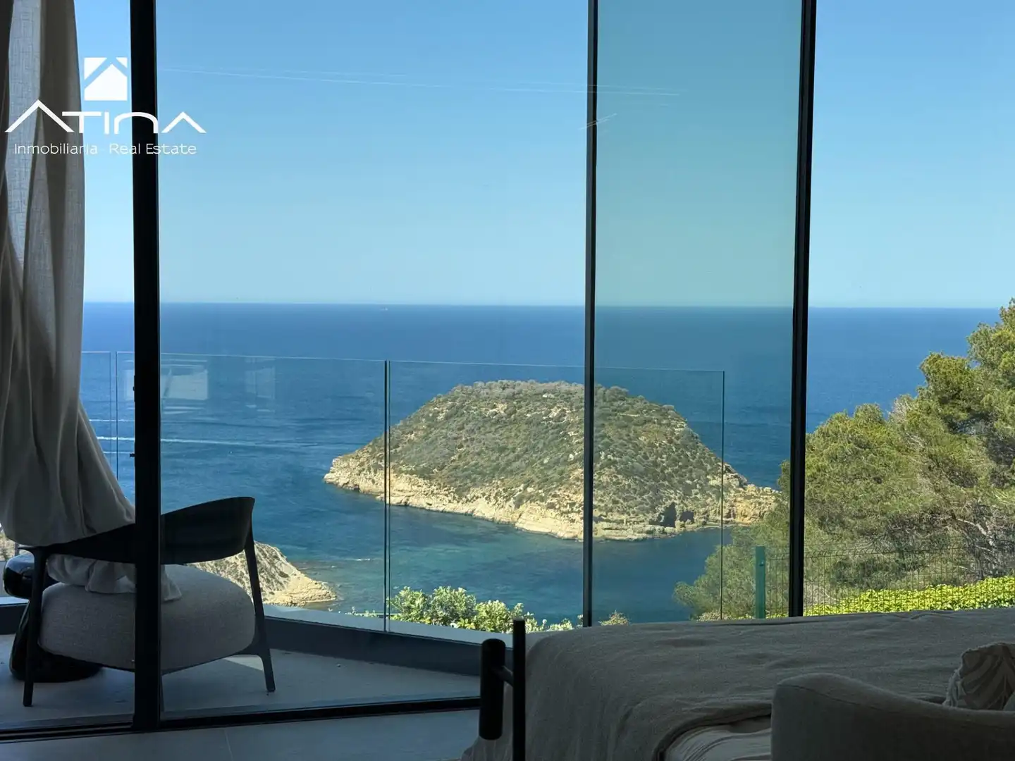Bedroom of Houses for sale in Jávea / Xàbia  with Air Conditioner, Private garden and Terrace
