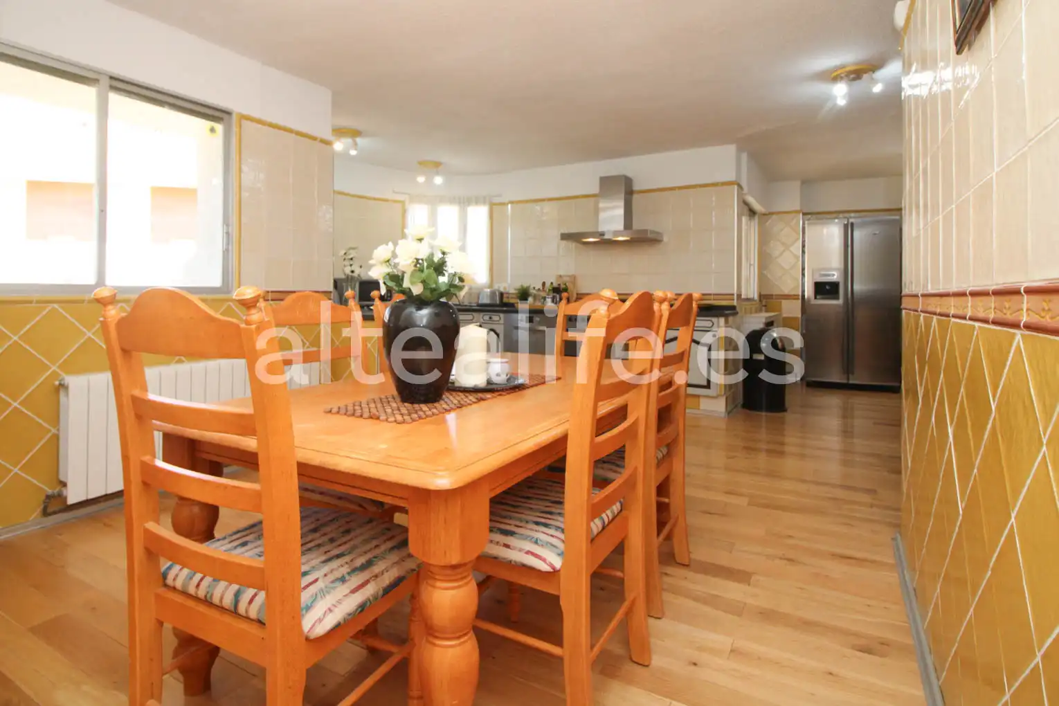 Cocina de Casa o chalet en venta en La Nucia con Aire acondicionado, Jardín privado y Terraza