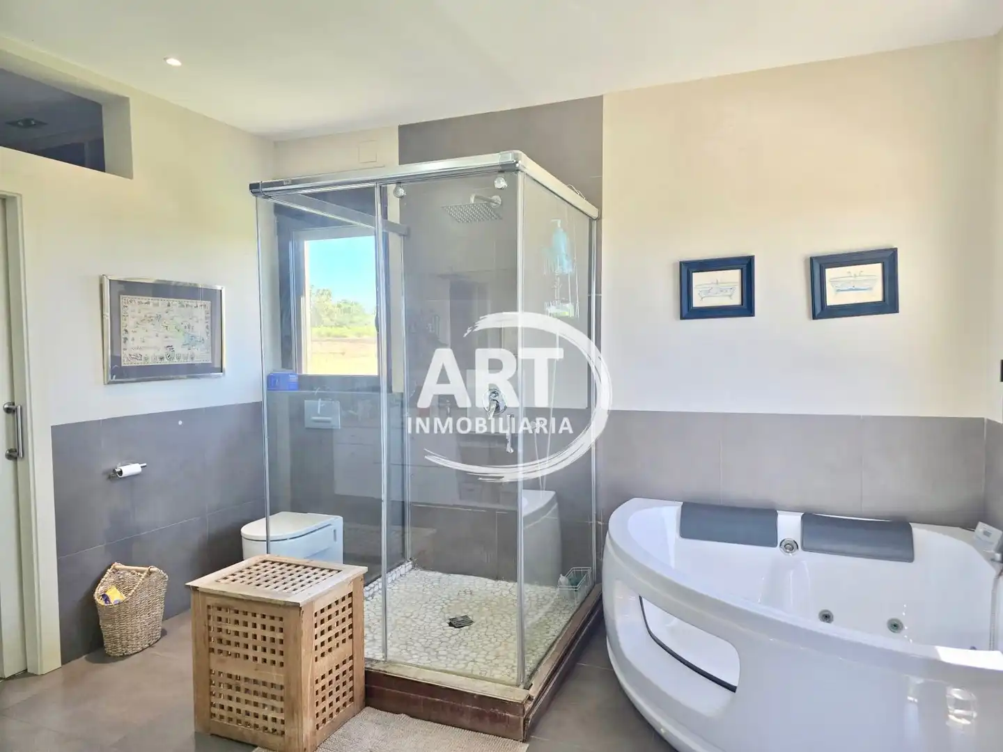 Baño de Casa o chalet en venta en Bétera con Aire acondicionado, Calefacción y Jardín privado