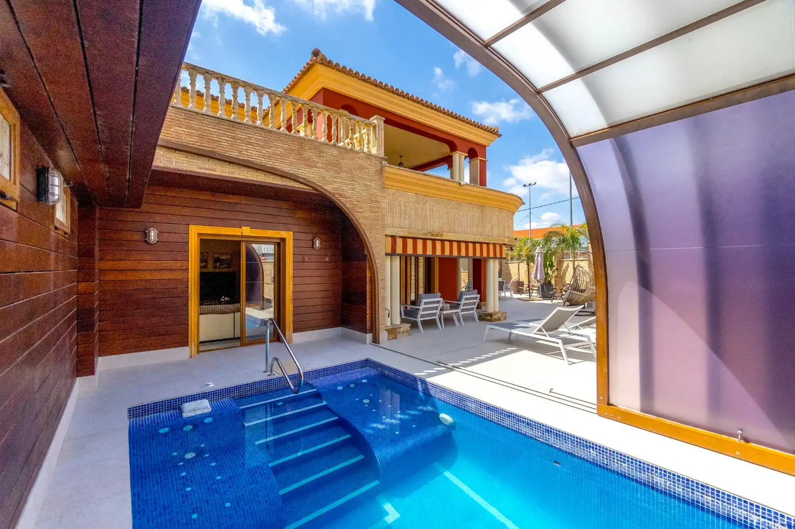 Piscina de Casa o chalet en venta en Orihuela con Aire acondicionado, Jardín privado y Terraza
