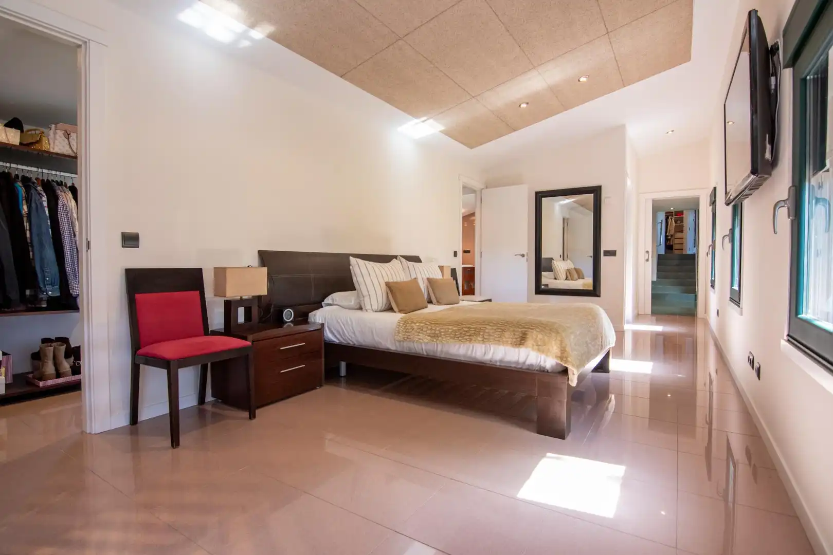 Bedroom of Houses for sale in Bergondo  with Private garden, Storage room and Balcony