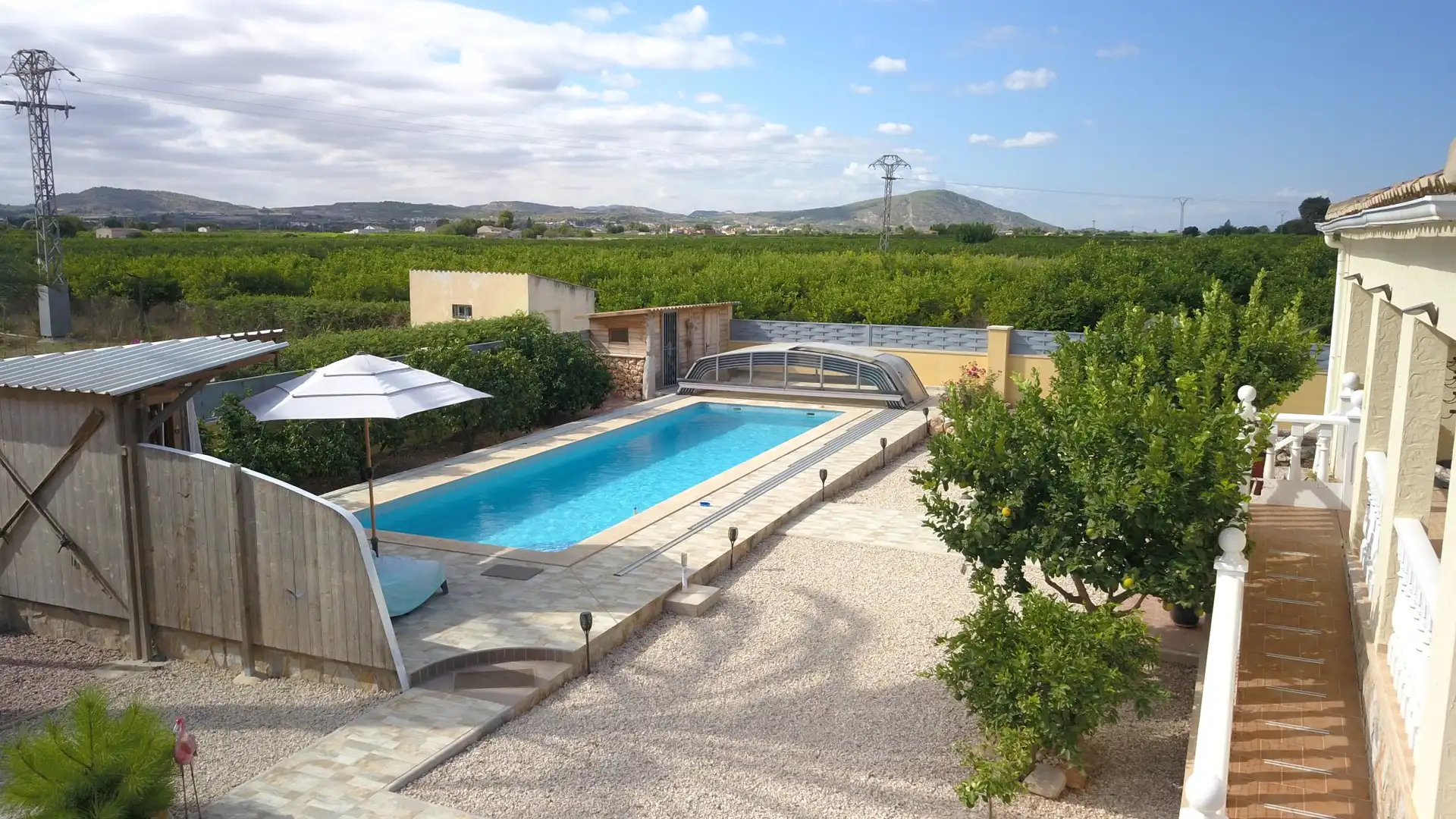 Piscina de Finca rústica en venda en Orihuela amb Terrassa i Piscina