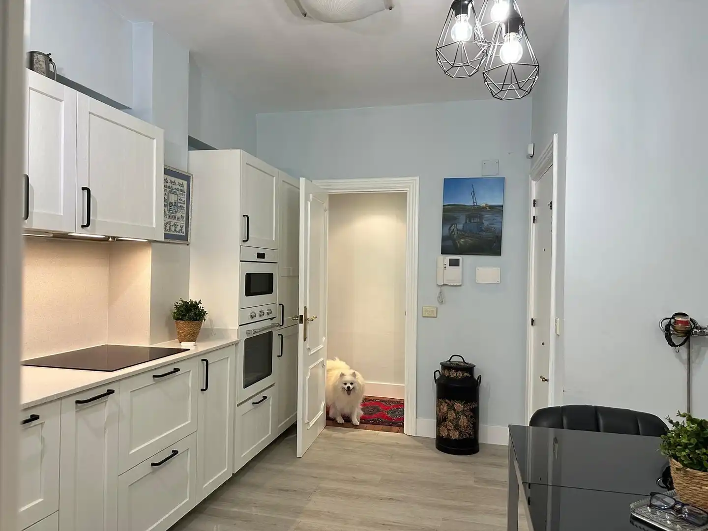 Cocina de Piso en venta en Getxo  con Calefacción, Terraza y Amueblado