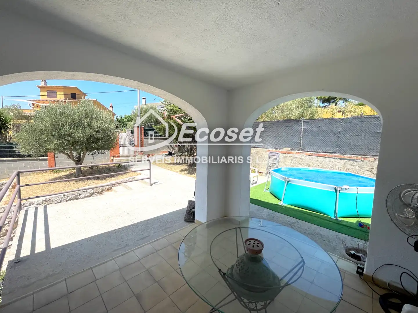 Terraza de Casa o chalet en venta en Vallirana con Calefacción, Jardín privado y Terraza