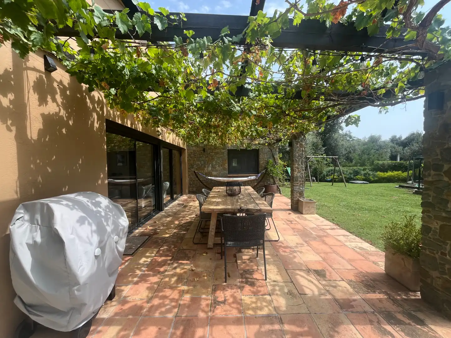 Terraza de Casa o chalet en venta en Sant Gregori con Aire acondicionado, Calefacción y Jardín privado