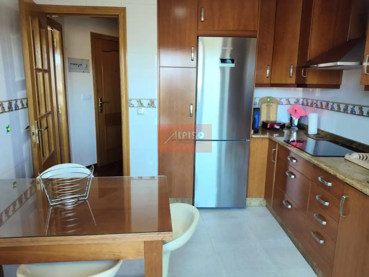 Kitchen of Duplexes for rent in Ourense Capital   with Air Conditioner, Heating and Parquet flooring