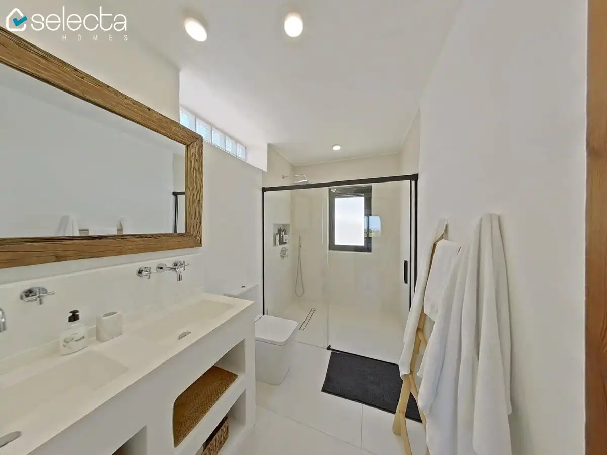 Badezimmer von Haus oder Chalet zum Verkauf in Dénia mit Klimaanlage, Heizung und Terrasse