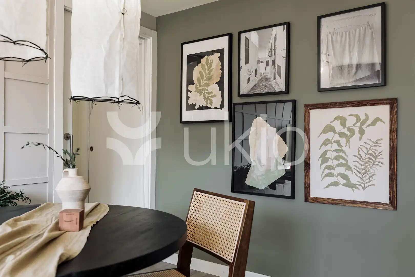 Dining room of Apartments for rent in Barcelona  with Air Conditioner, Heating and Terrace