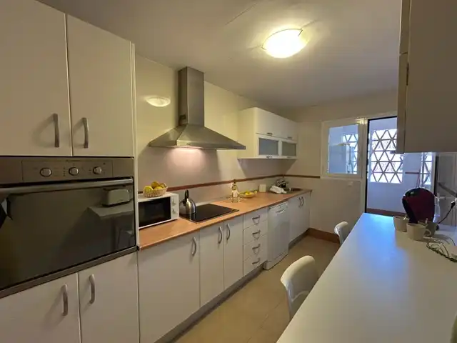 Kitchen of Flat for rent in Marbella  with Air Conditioner, Heating and Terrace