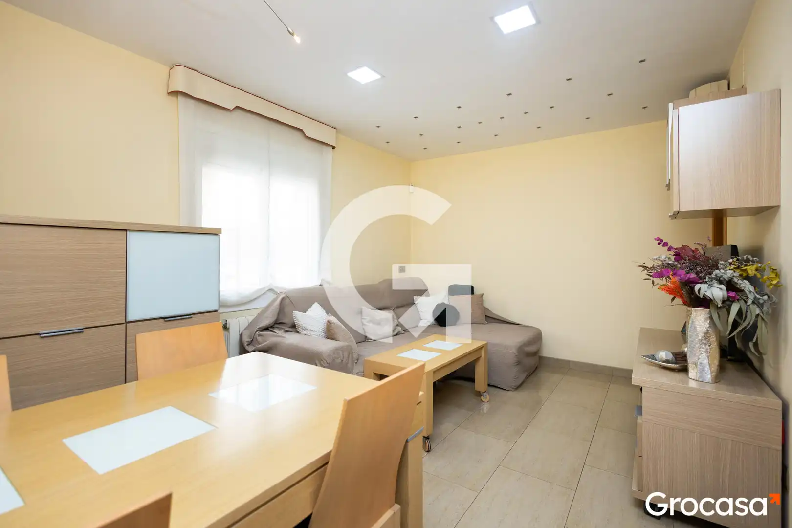 Sala de estar de Piso en venta en L'Hospitalet de Llobregat con Aire acondicionado y Calefacción