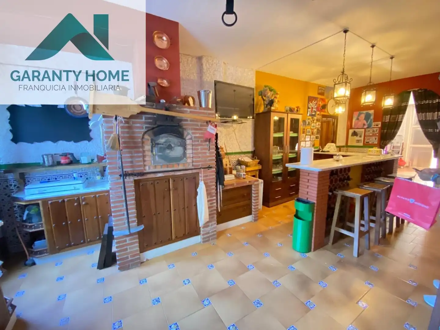 Cocina de Casa o chalet en venta en Valdepeñas de Jaén con Aire acondicionado, Calefacción y Jardín privado