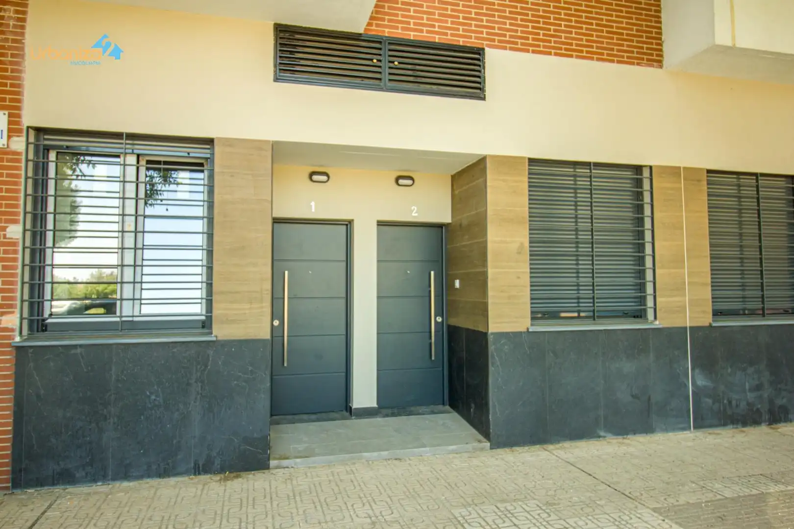 Vista exterior de Apartamento de alquiler en Badajoz con Aire acondicionado y Trastero