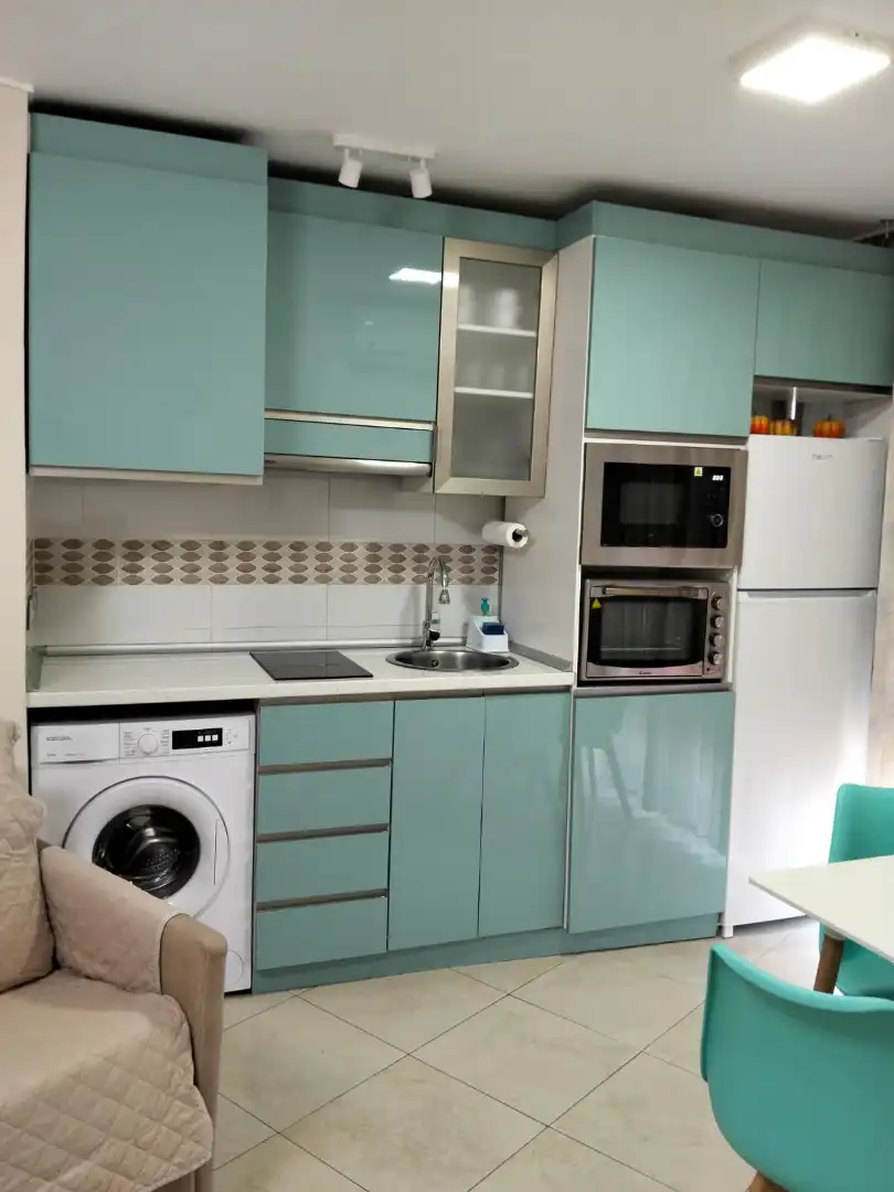 Küche von Wohnung zur Miete in Benalmádena mit Klimaanlage, Möbliert und Gemeinschaftspool