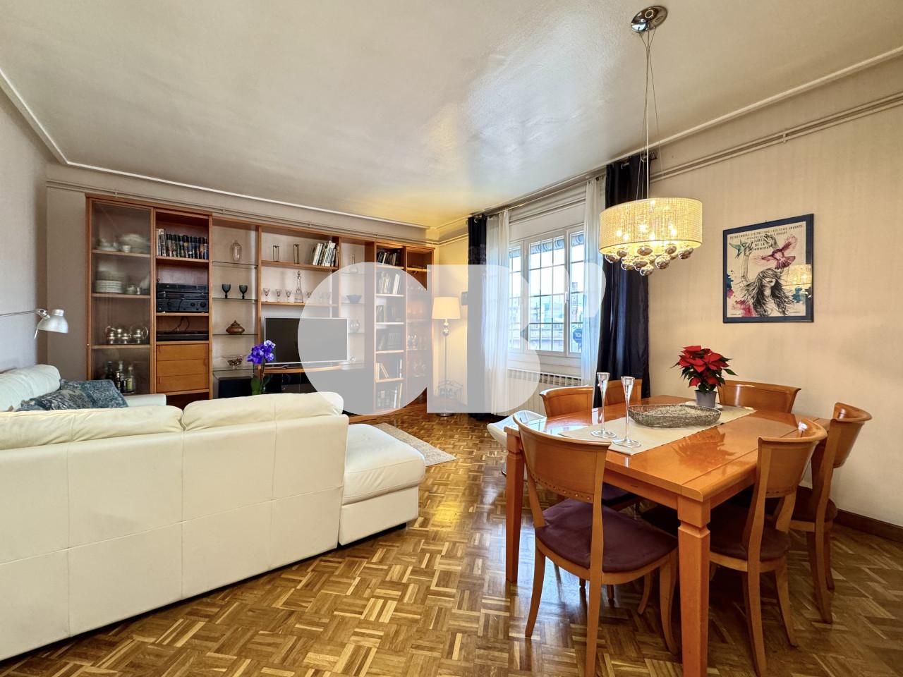 Living room of Attic for sale in  Barcelona Capital  with Heating