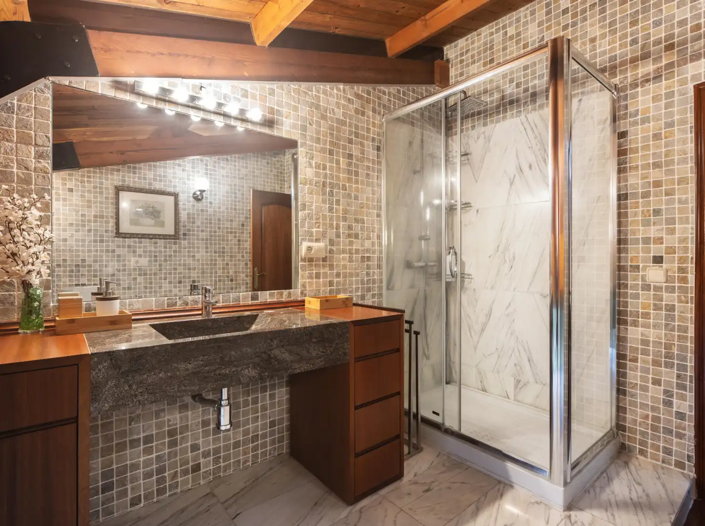 Bathroom of Houses for sale in Paderne  with Heating, Private garden and Terrace