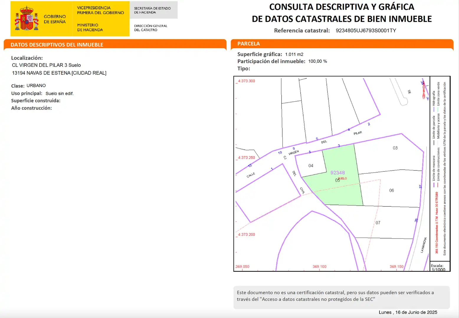 Residential for sale in Navas de Estena