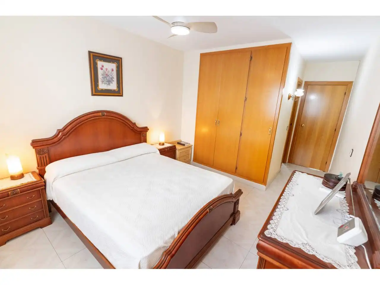 Bedroom of Flat for sale in Cambrils  with Air Conditioner, Terrace and Furnished