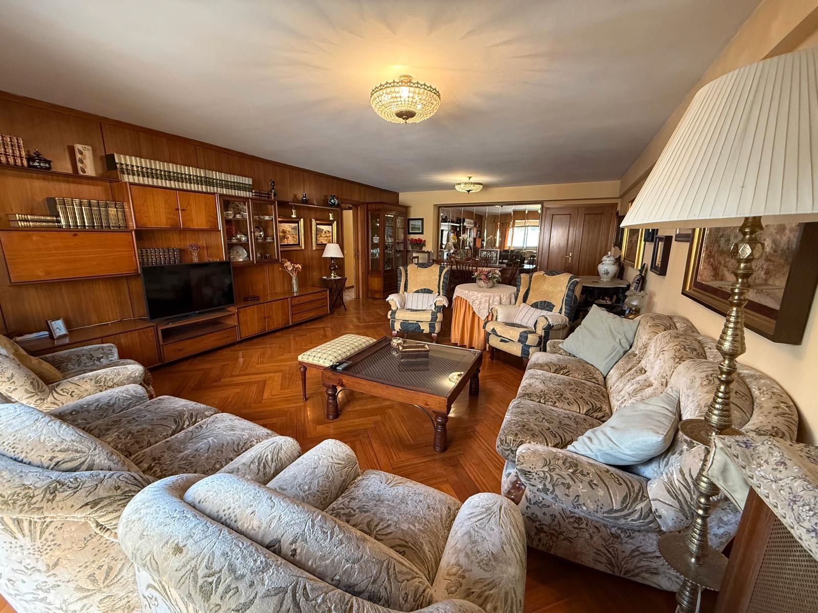 Living room of Flat for sale in Ciudad Real Capital  with Air Conditioner, Heating and Balcony
