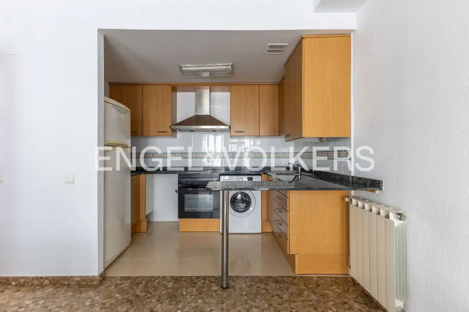 Cocina de Piso de alquiler en Valencia con Calefacción