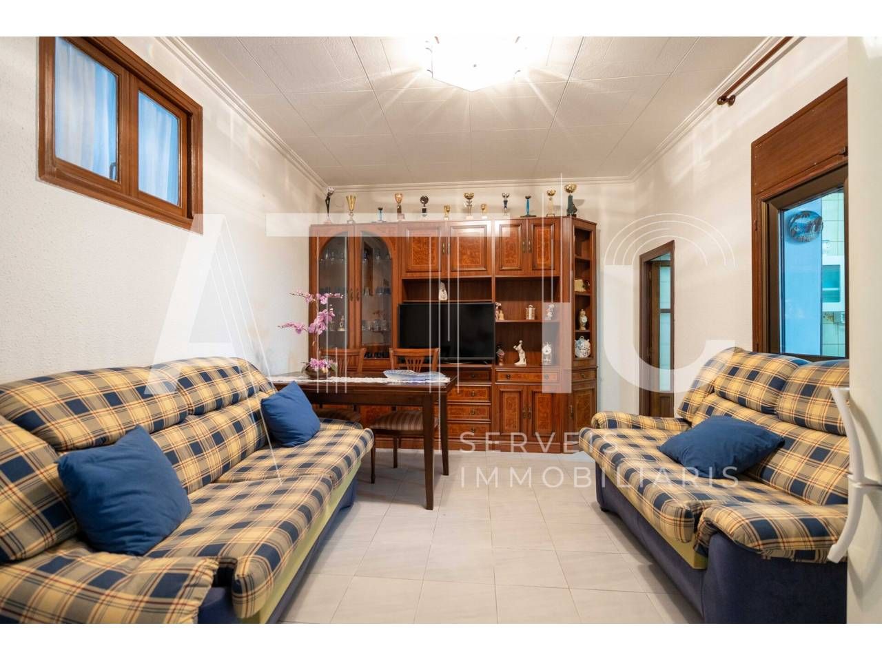 Sala d'estar de Casa o xalet en venda en Sabadell amb Aire condicionat, Calefacció i Terrassa