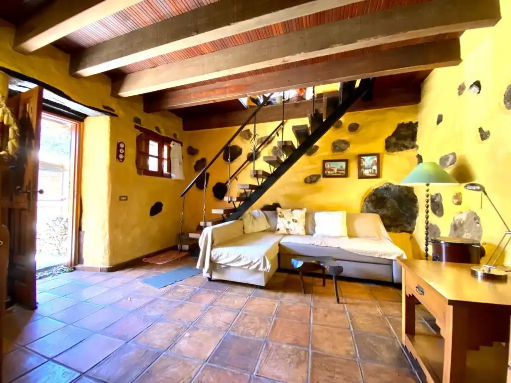 Sala de estar de Casa o chalet en venta en Valverde (Santa Cruz de Tenerife) con Aire acondicionado y Jardín privado