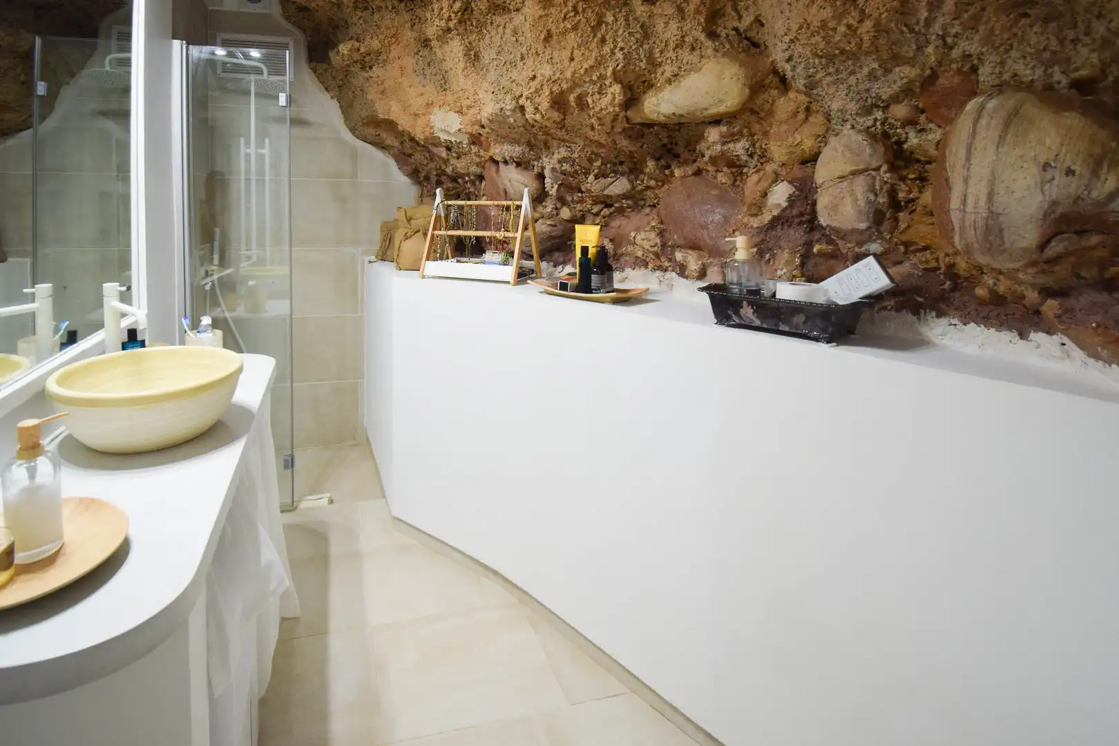 Badezimmer von Wohnungen zum Verkauf in Ciutadella de Menorca mit Klimaanlage, Terrasse und Abstellraum