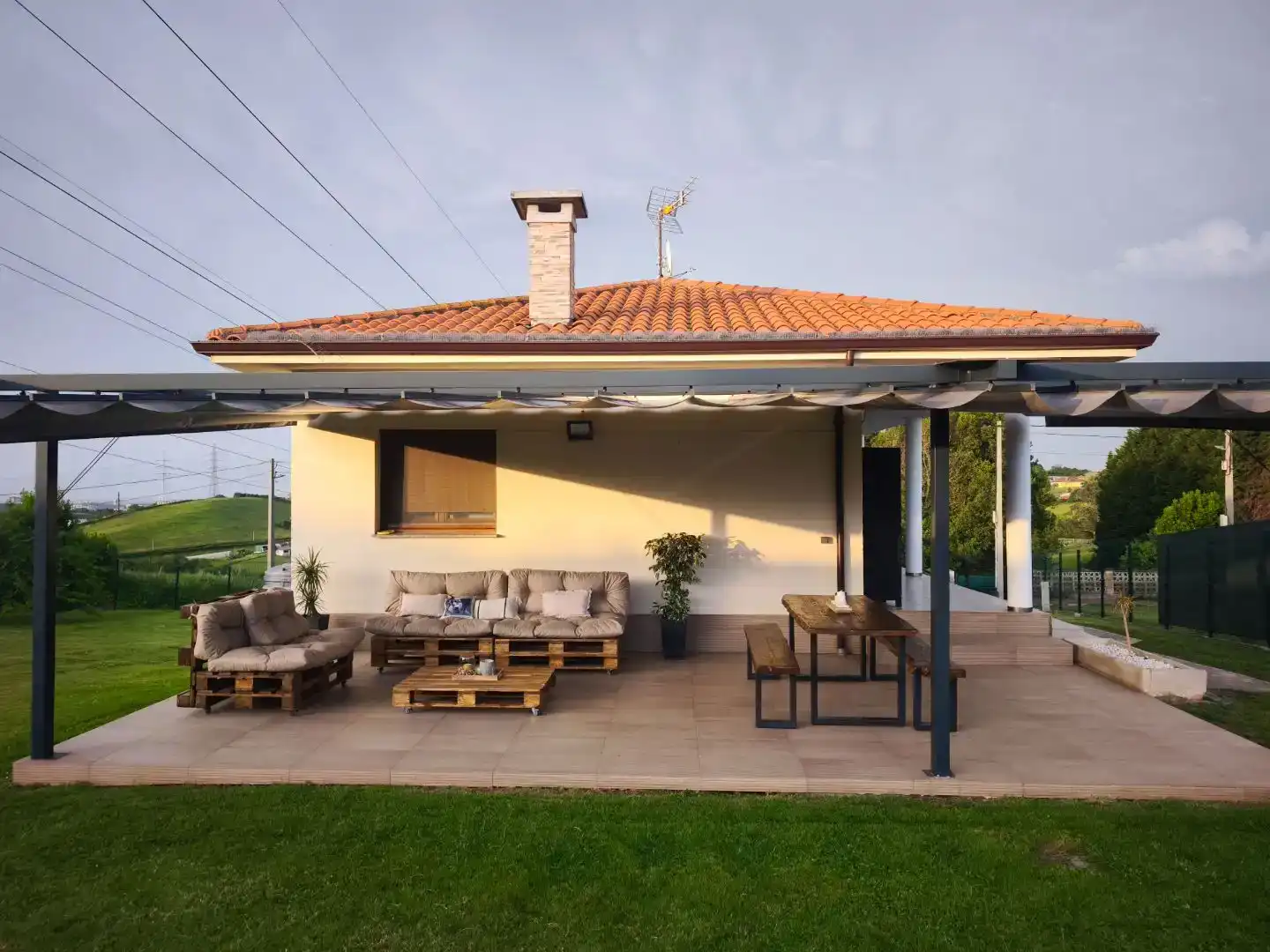 Terraza de Piso en venta en Gijón  con Jardín privado, Trastero y Piscina