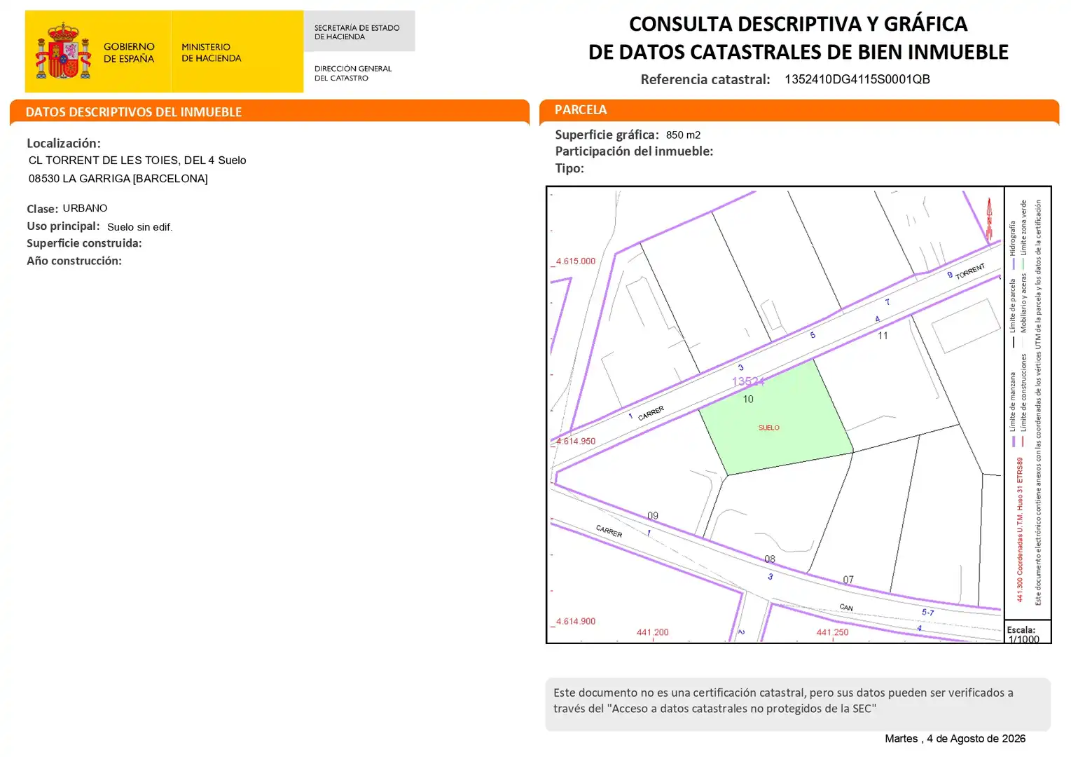Residencial en venta en La Garriga