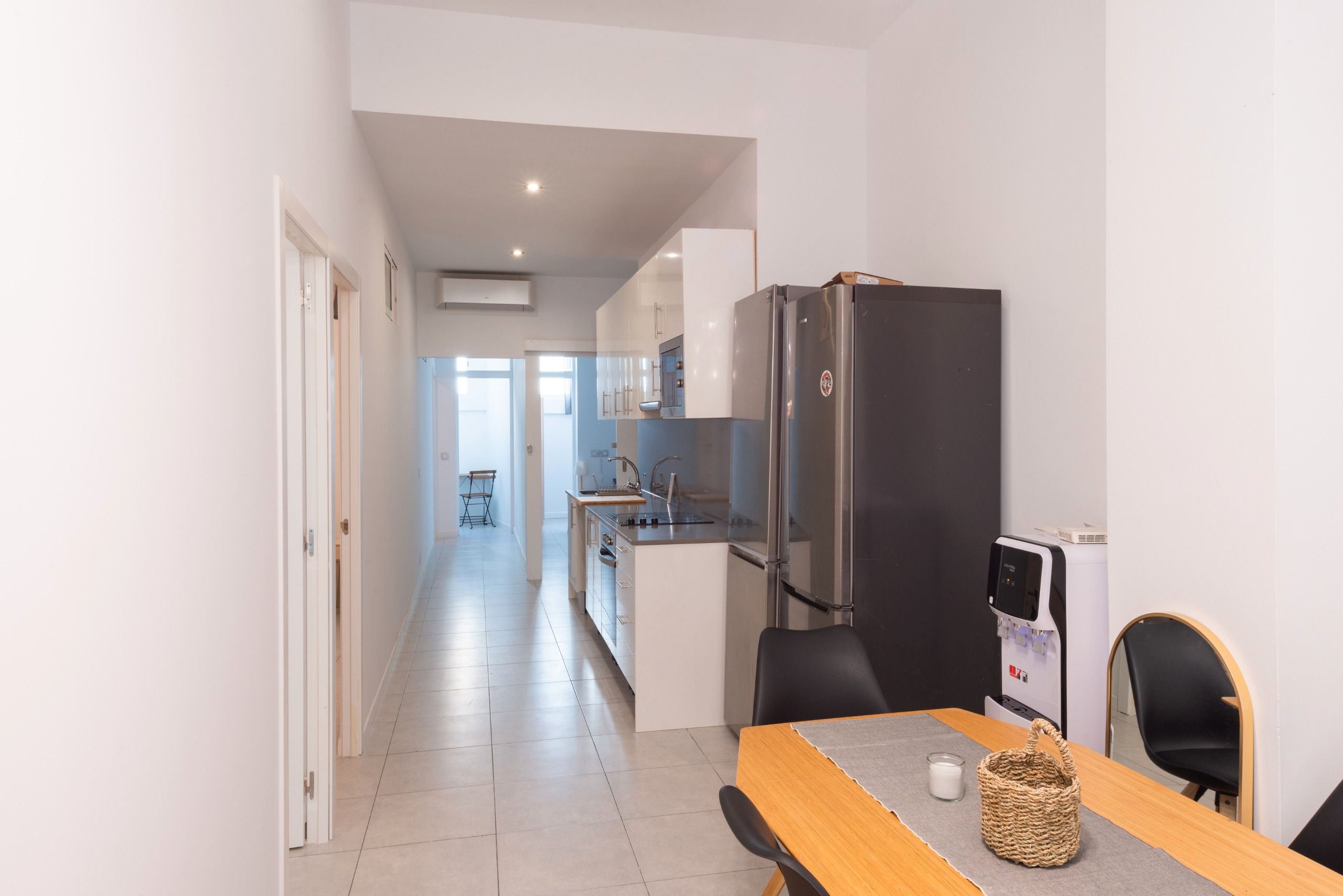 Kitchen of Flat for sale in  Barcelona Capital  with Heating