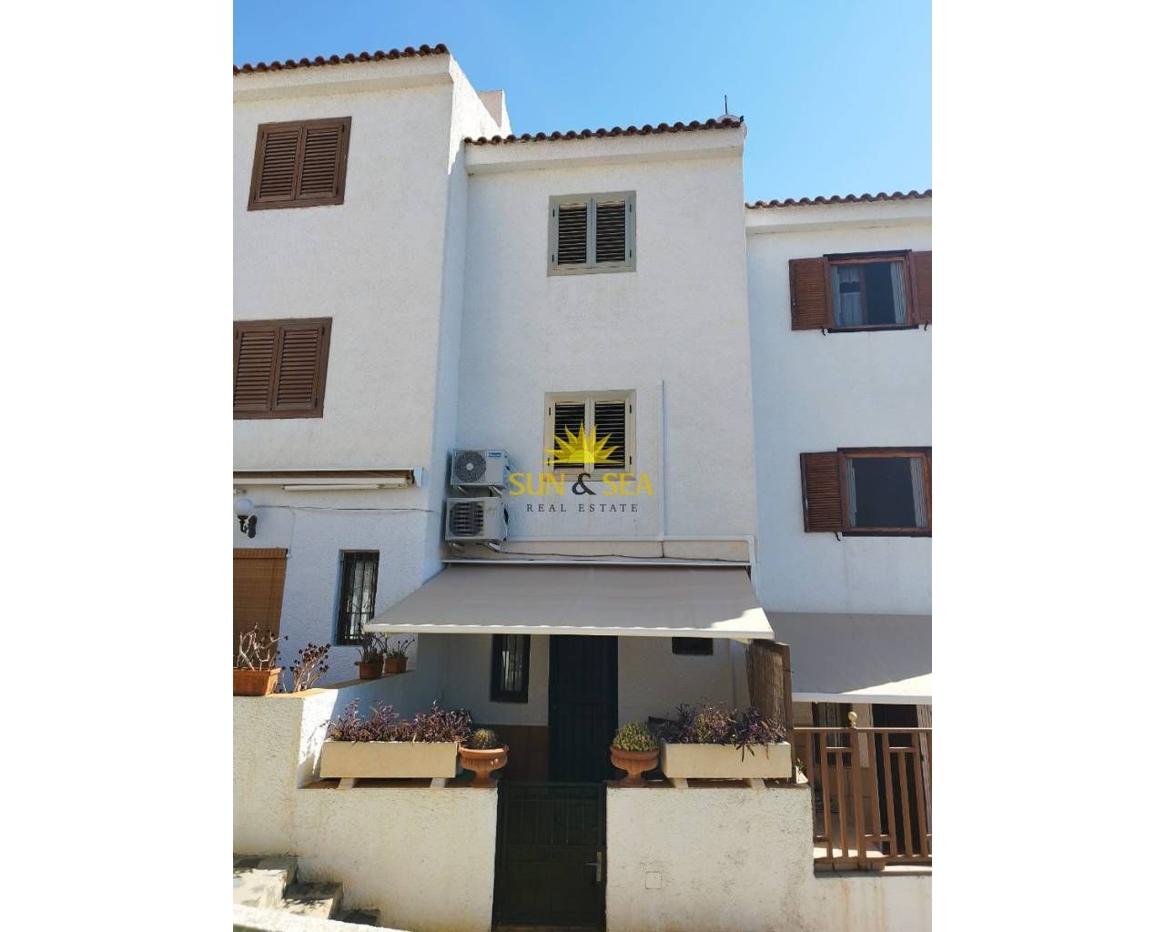 Exterior view of Planta baja to rent in Santa Pola  with Air Conditioner, Heating and Terrace