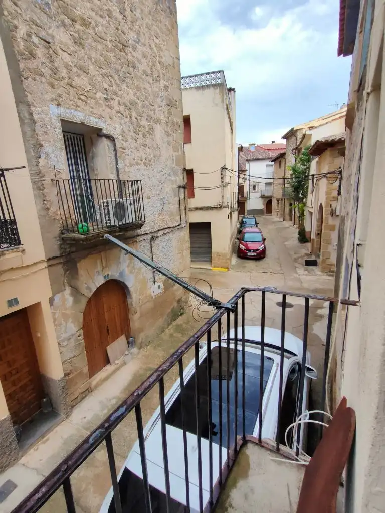 Vista exterior de Finca rústica en venta en Torre del Compte con Balcón