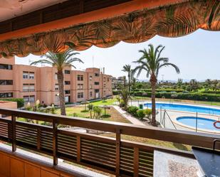 Garden of Apartment for sale in  Almería Capital  with Air Conditioner, Private garden and Terrace