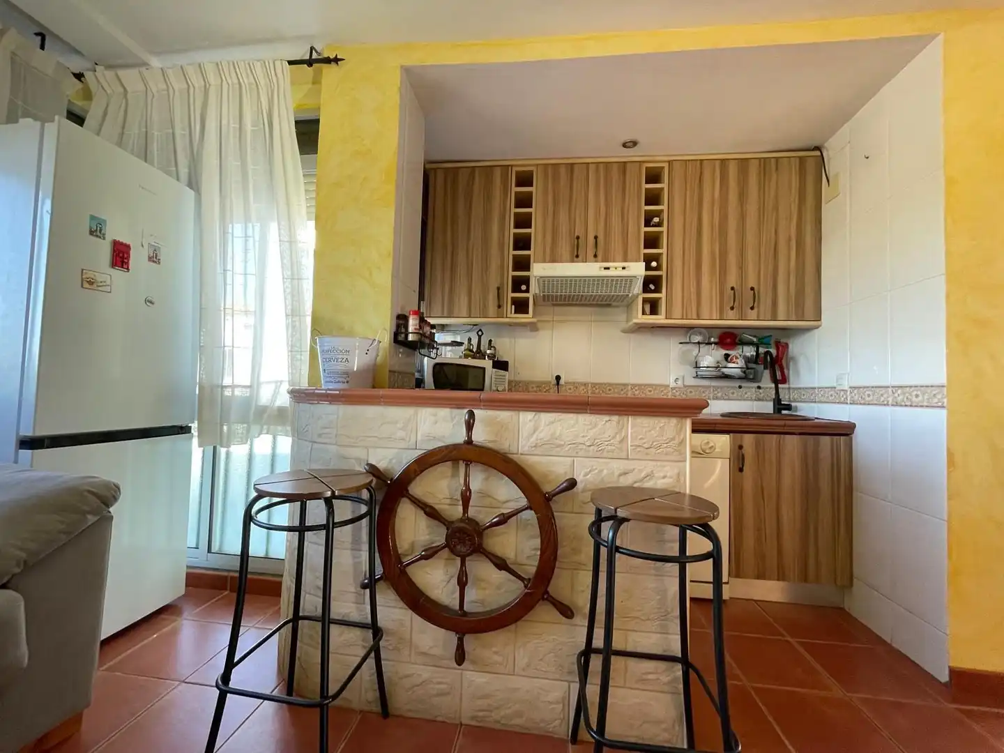 Kitchen of Apartments for sale in El Rompido  with Heating, Terrace and Furnished