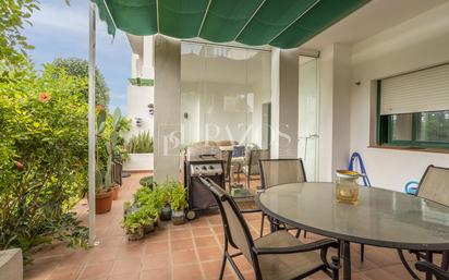 Terrasse von Wohnung zum verkauf in Alhaurín El Grande mit Privatgarten, Parkett und Terrasse