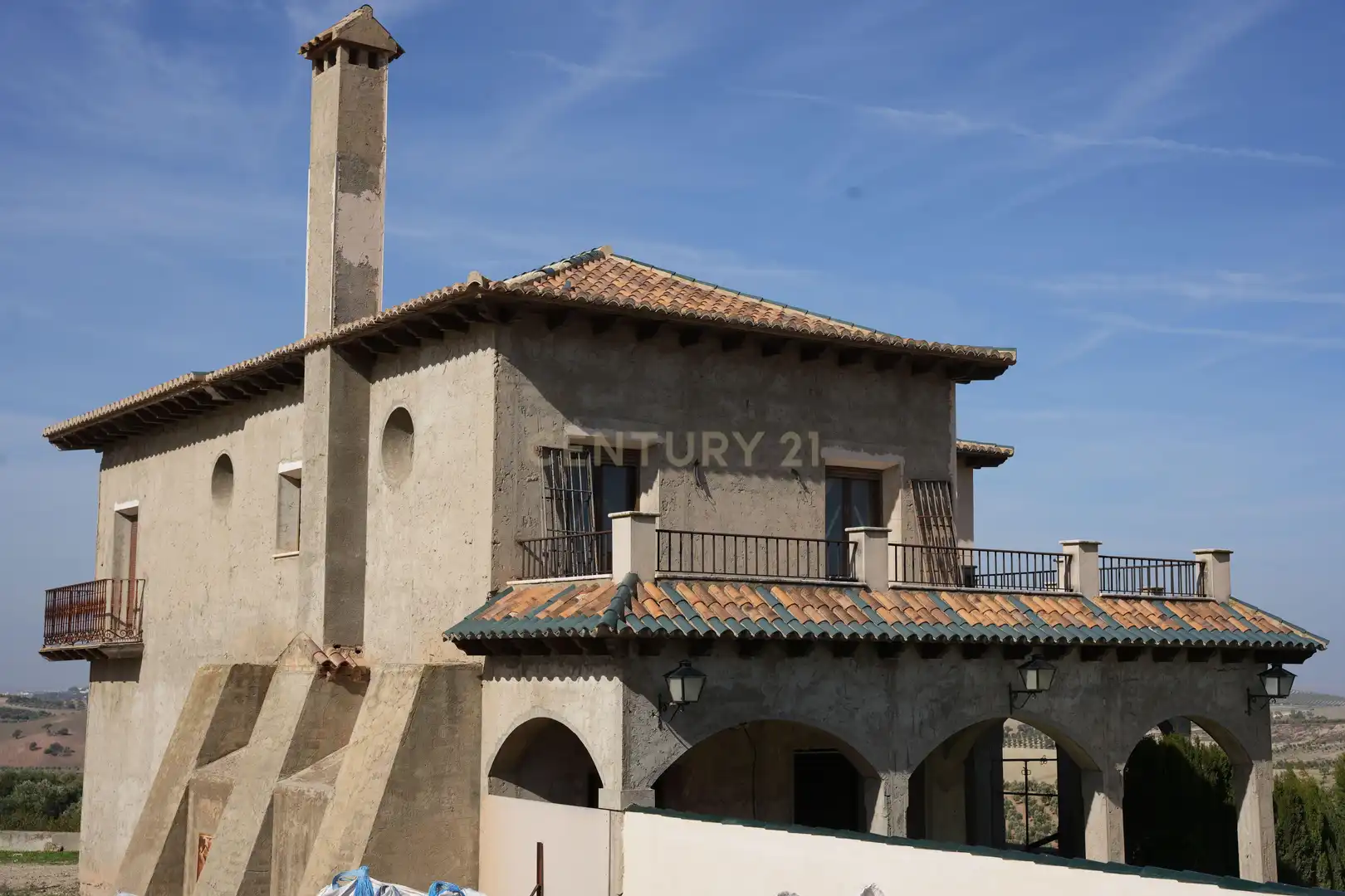 Vista exterior de Casa o chalet en venta en Osuna con Jardín privado, Amueblado y Balcón