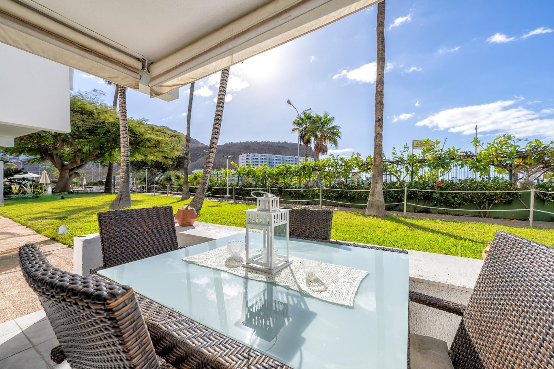 Terrace of Apartment for sale in Mogán  with Private garden, Terrace and Community pool