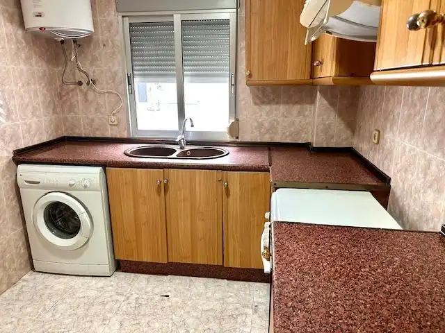 Kitchen of Flat for sale in Valencia  with Air Conditioner