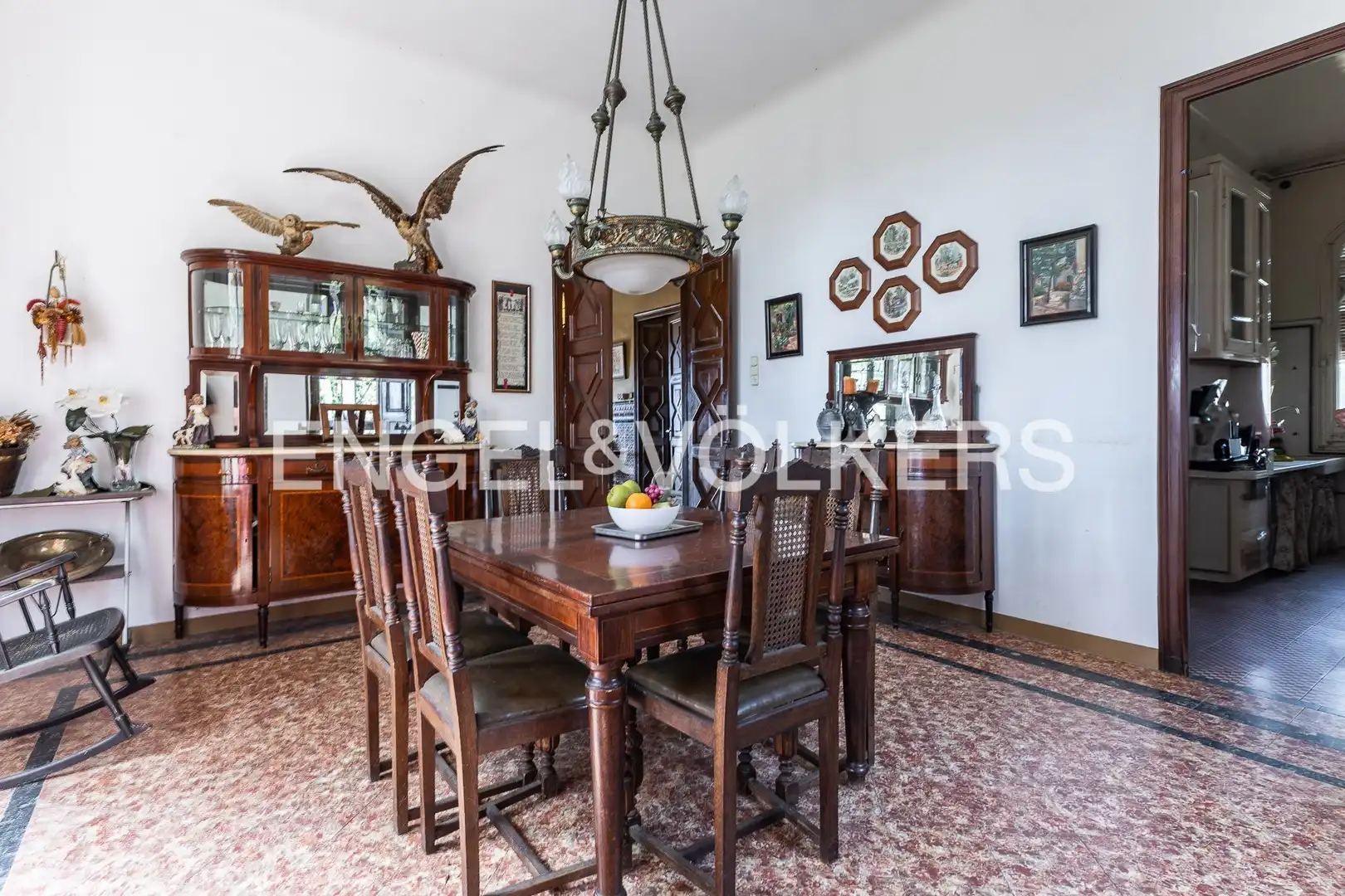 Comedor de Casa o chalet en venta en Badalona con Calefacción y Jardín privado