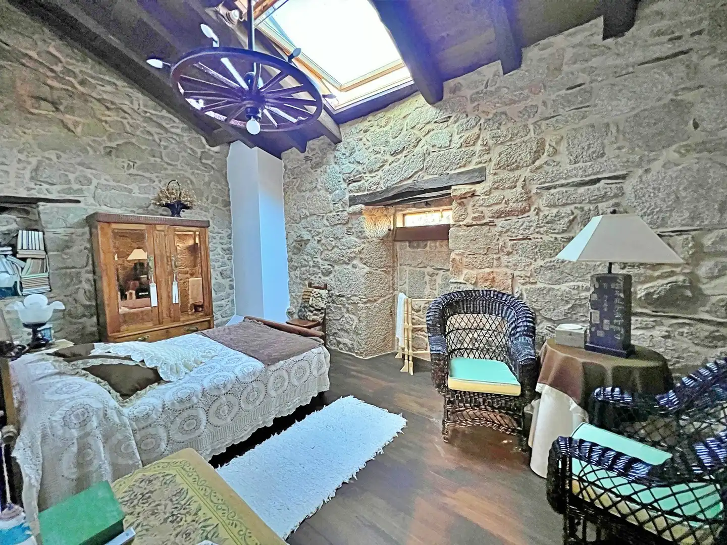 Sala de estar de Casa o chalet de alquiler en Lugo con Calefacción, Jardín privado y Amueblado