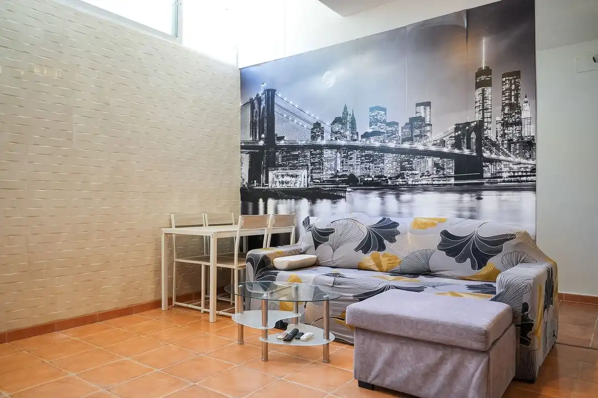 Sala de estar de Casa adosada en venta en Villalbilla con Aire acondicionado, Calefacción y Terraza